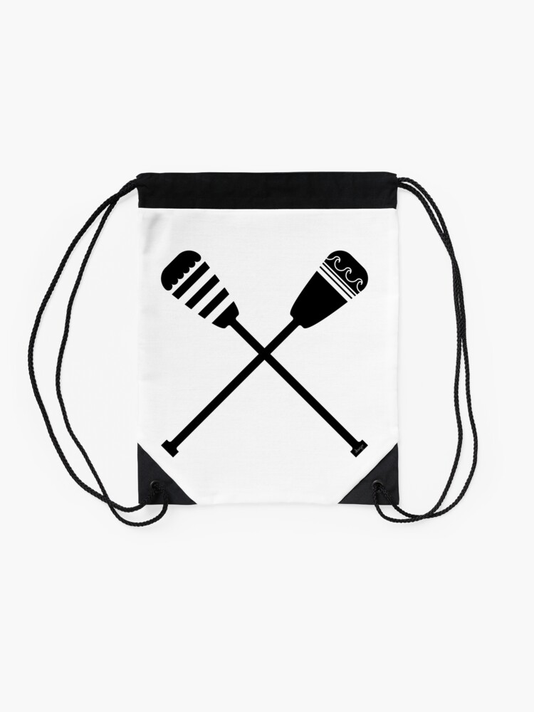 Alternate view of Rowing design Drawstring Bag