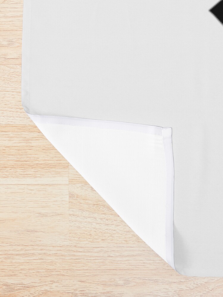 Alternate view of Rowing design Shower Curtain
