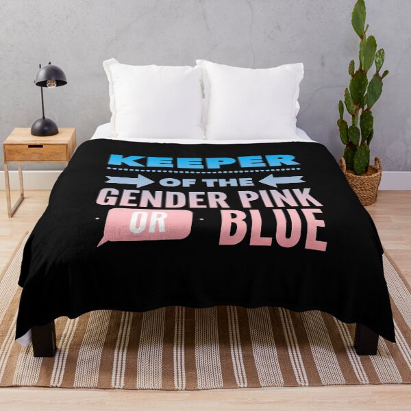 Item preview, Keeper Of The Gender Pink Or Blue designed and sold by SunfullyYours.