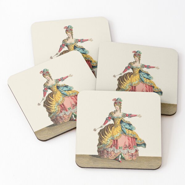 Item preview, Marie Antoinette Antique Color Lithograph designed and sold by Antiquated Art.