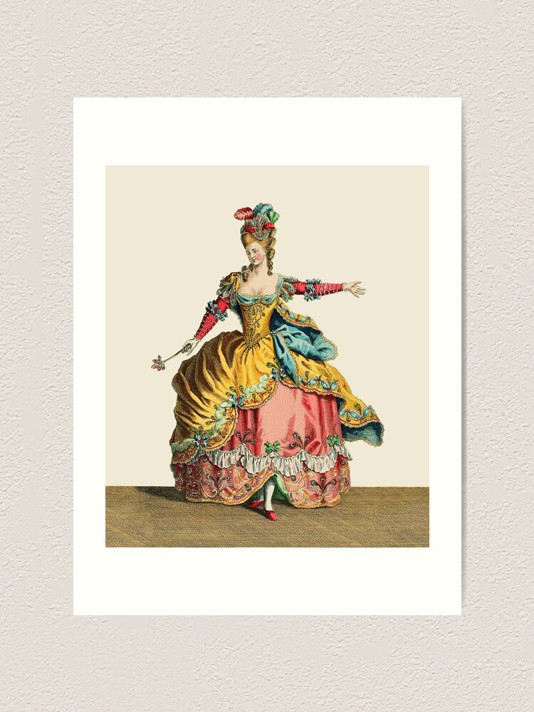 Marie Antoinette Print - Marie Antoinette art - Marie Antoinette decor -  Eat Cake Print