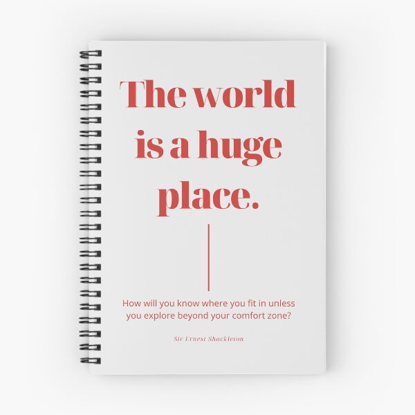 Item preview, Shackleton - The world is a huge place designed and sold by statement79.