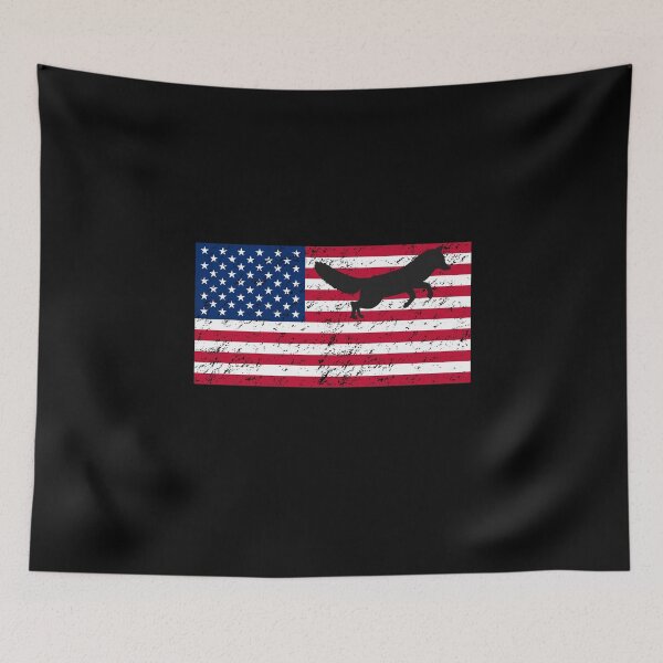 Item preview, Dhole Patriotic American Flag designed and sold by Salvadax.