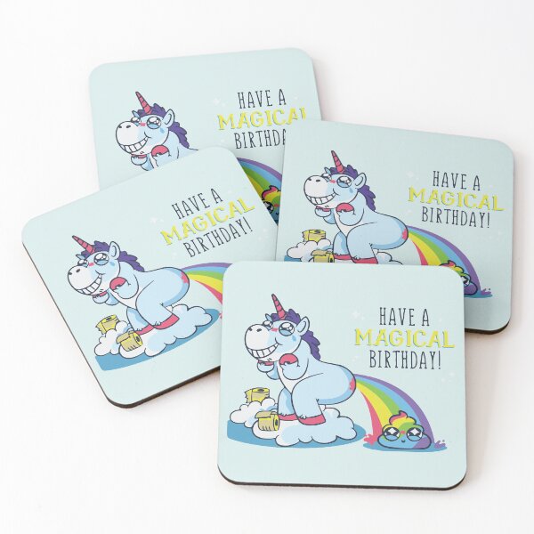 Item preview, Have a magical birthday unicorn  designed and sold by Graphix-Space.
