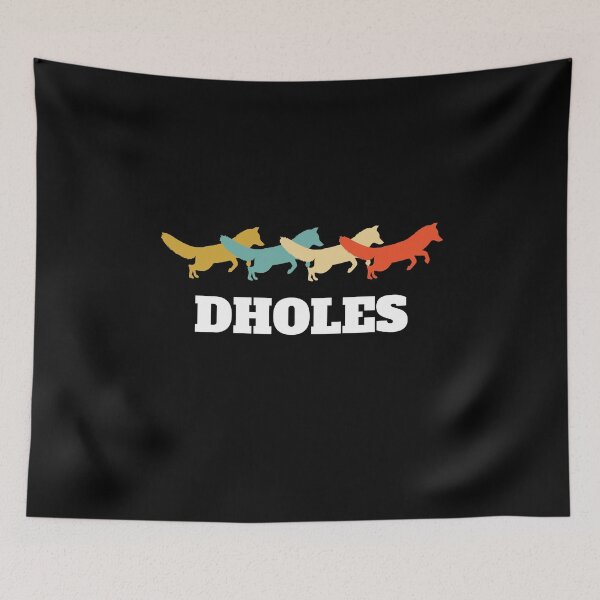 Item preview, Retro Vintage Dhole Design designed and sold by Salvadax.
