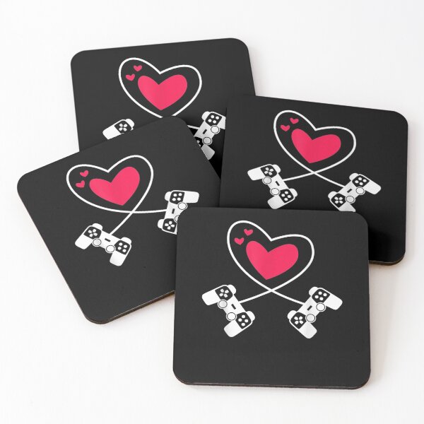 Item preview, Gaming Heart I Romantic Valentine's Day Couples In Love designed and sold by shirleyfinley.