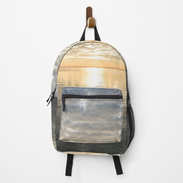Item preview, Soft Platinum Sunlight with Clouds and Ripples Echoing Patterns designed and sold by Georgia Mizuleva.