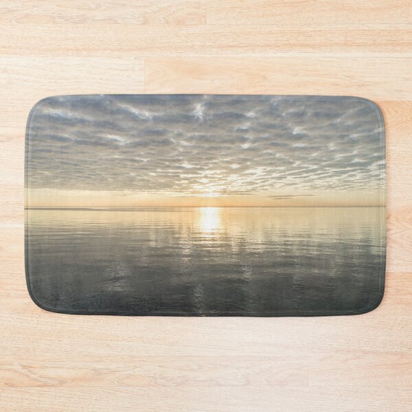 Item preview, Soft Platinum Sunlight with Clouds and Ripples Echoing Patterns designed and sold by Georgia Mizuleva.