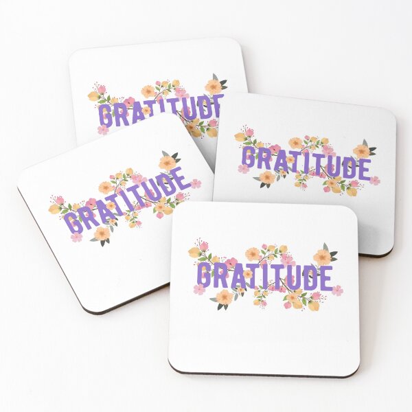 Item preview, Gratitude, Floral Design designed and sold by Zentropik.