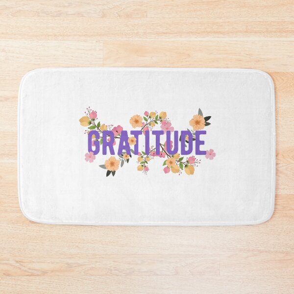Item preview, Gratitude, Floral Design designed and sold by Zentropik.