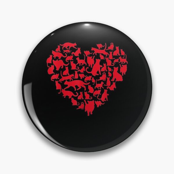 Item preview, Happy Valentine Day Cat Love Heart Men Women Funny Gift designed and sold by shirleyfinley.