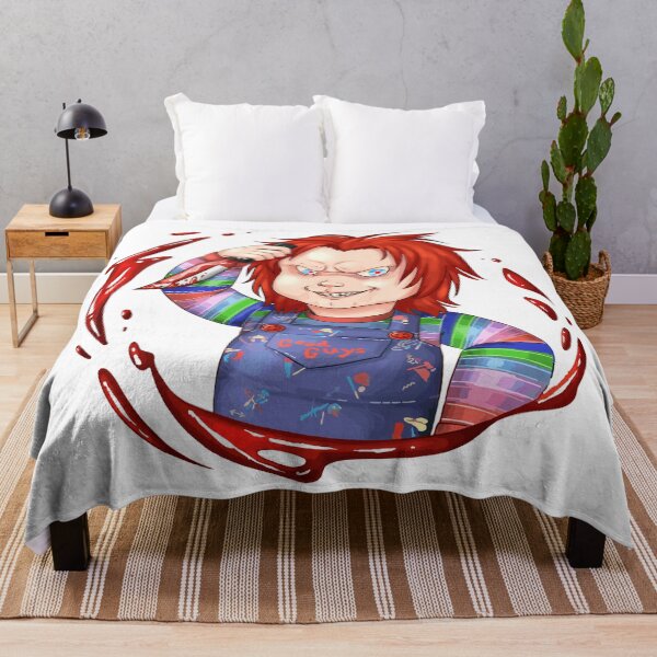 Item preview, killer chucky doll cartoon designed and sold by aliyaboyer.