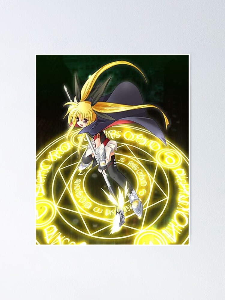 Mouse Pad Anime Mahou Shoujo Lyrical Nanoha Nanoha Takamachi Fate