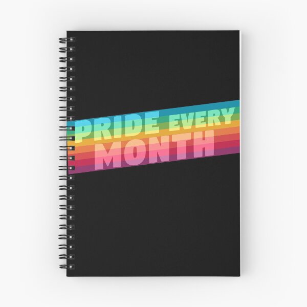 Item preview, Pride Every Month LGBTQ+ Pride Month Pride Parade Slogan designed and sold by sillyquestions.