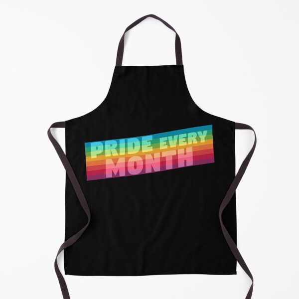 Item preview, Pride Every Month LGBTQ+ Pride Month Pride Parade Slogan designed and sold by sillyquestions.