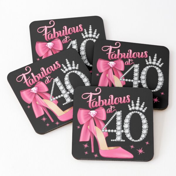 Item preview, 40th Birthday. Fabulous at 40 women, ladies designed and sold by iclipart.