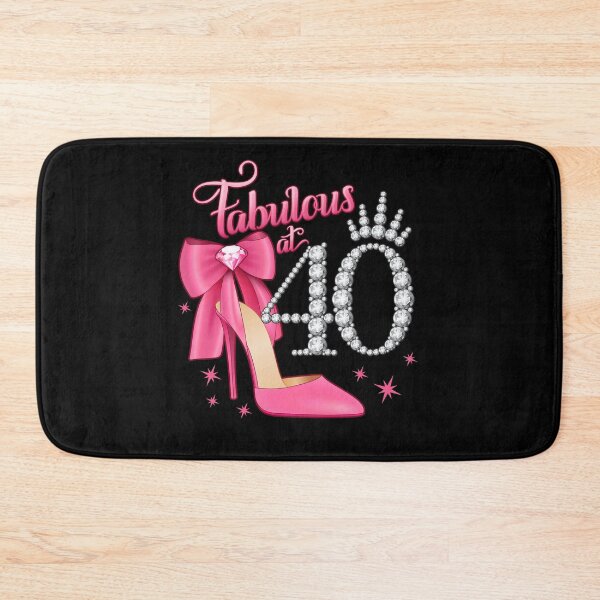 Item preview, 40th Birthday. Fabulous at 40 women, ladies designed and sold by iclipart.