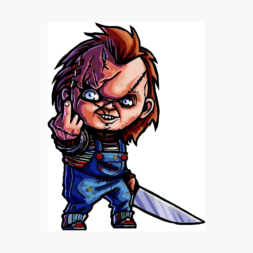 chucky doll cartoon