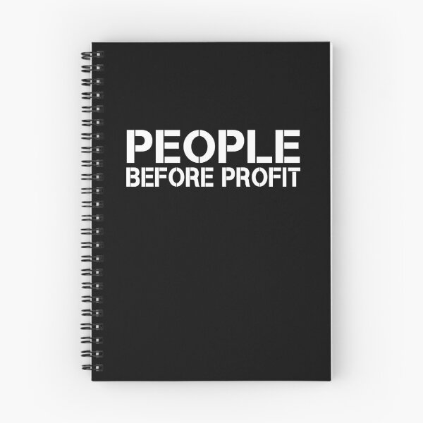 Item preview, People Before Profit Anti Capitalsit Socialism Communism Anarchism Political Quote  designed and sold by sillyquestions.