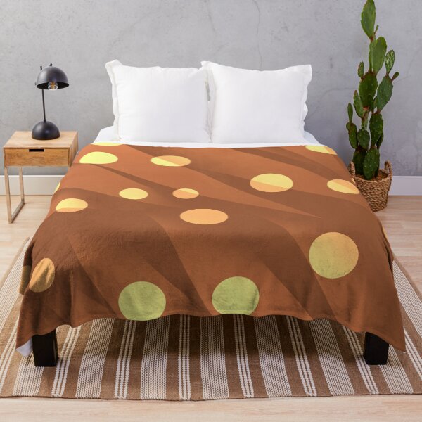 Item preview, Polka Dots Pattern in Brown and White Design 579 designed and sold by Artnigel.