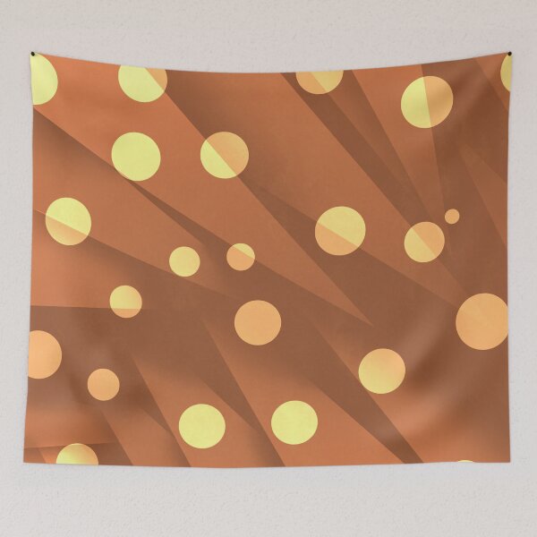 Item preview, Polka Dots Pattern in Brown and White Design 579 designed and sold by Artnigel.