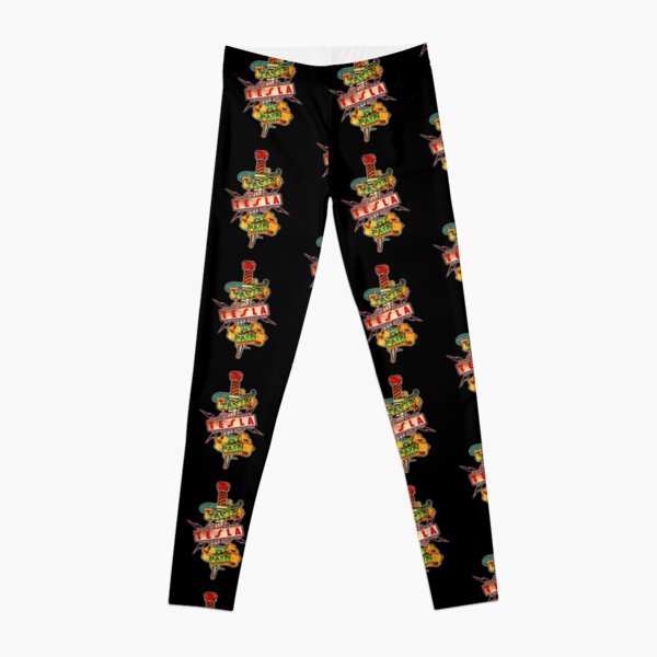 Special Logo Music Rock TESLA Band Redeki Trending Seller Leggings