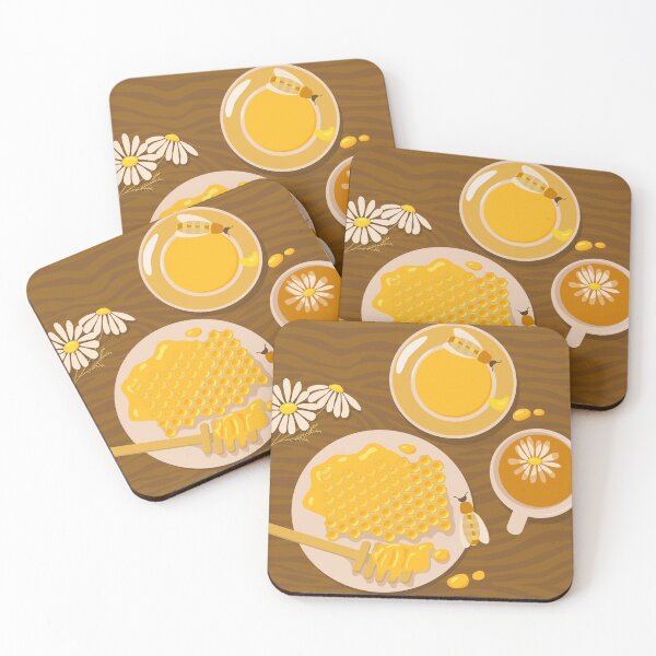 Item preview, Chamomile tea and honey. designed and sold by Shoshina.
