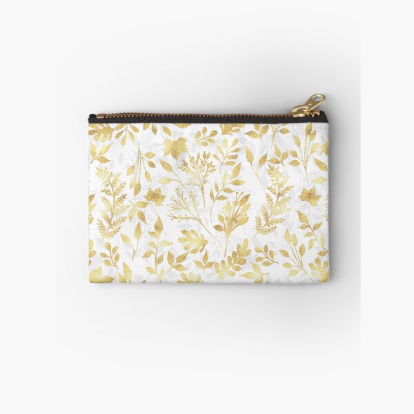 Item preview, Elegant Gold Foliage White Design designed and sold by InovArtS.
