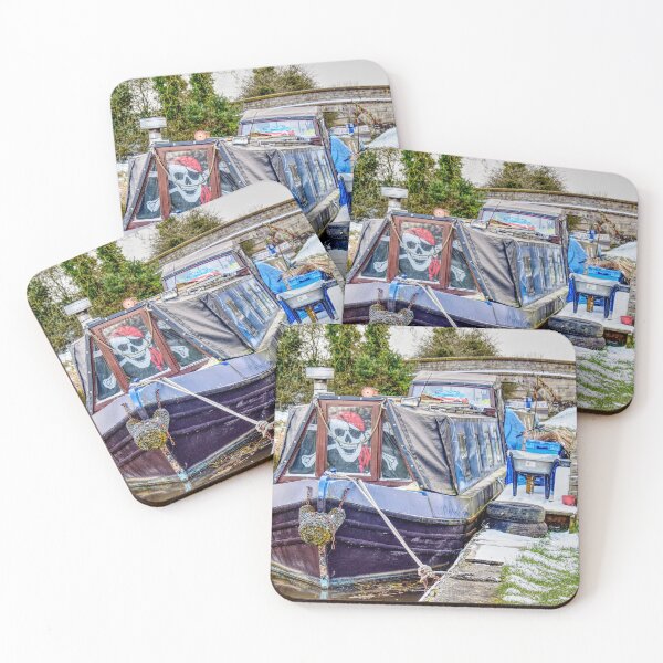 Item preview, Pirate Canal Barge - Bosley Cheshire UK designed and sold by LivingDeadGirlx.