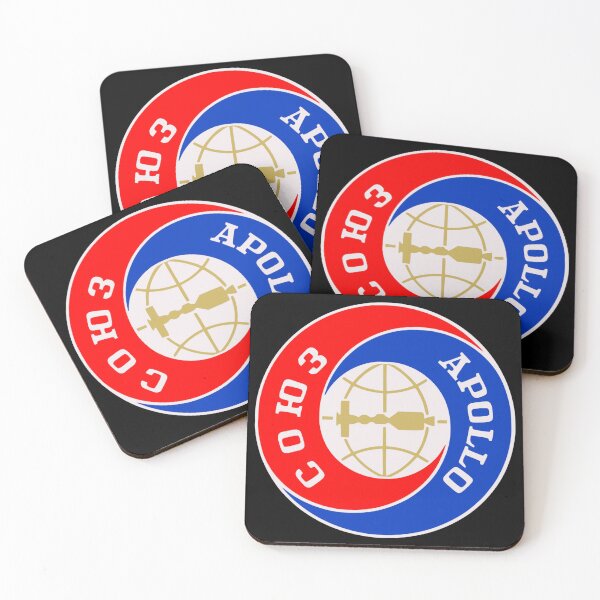 Item preview, Apollo Soyuz logo designed and sold by trendistudio.
