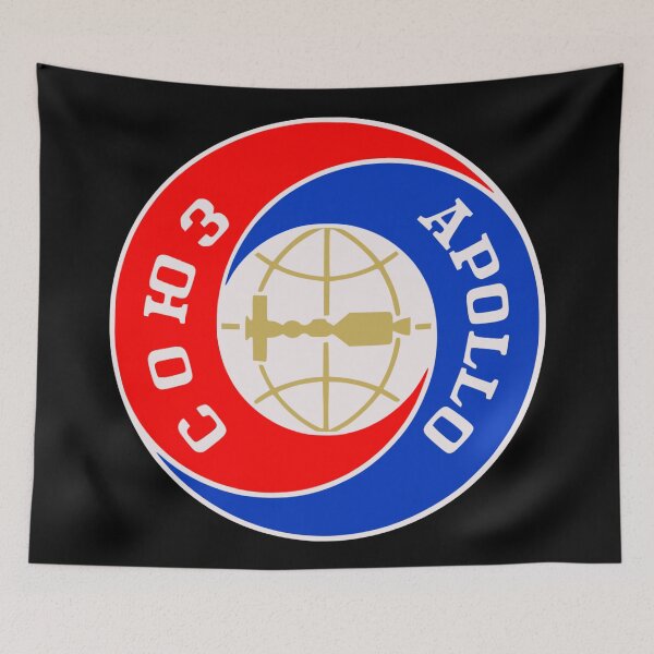 Item preview, Apollo Soyuz logo designed and sold by trendistudio.
