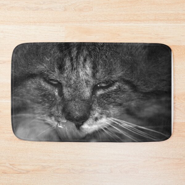 Item preview, portrait cat sticking out its tongue designed and sold by devil0035.