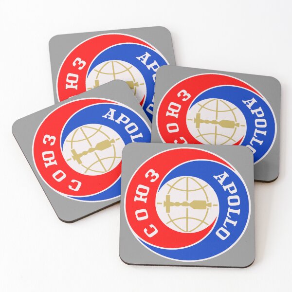 Item preview, Apollo Soyuz logo designed and sold by trendistudio.