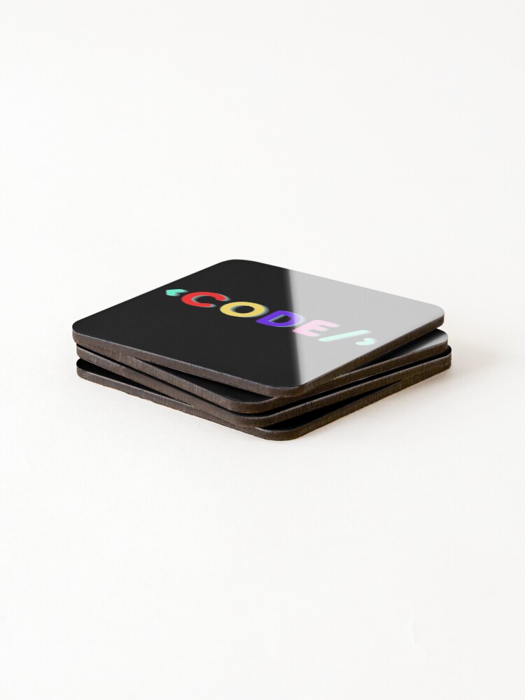 Thumbnail 4 of 5, Coasters (Set of 4), Code designed and sold by Faithkebenei.