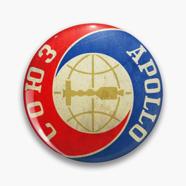 Item preview, vintage Apollo Soyuz logo designed and sold by trendistudio.