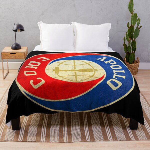 Item preview, vintage Apollo Soyuz logo designed and sold by trendistudio.
