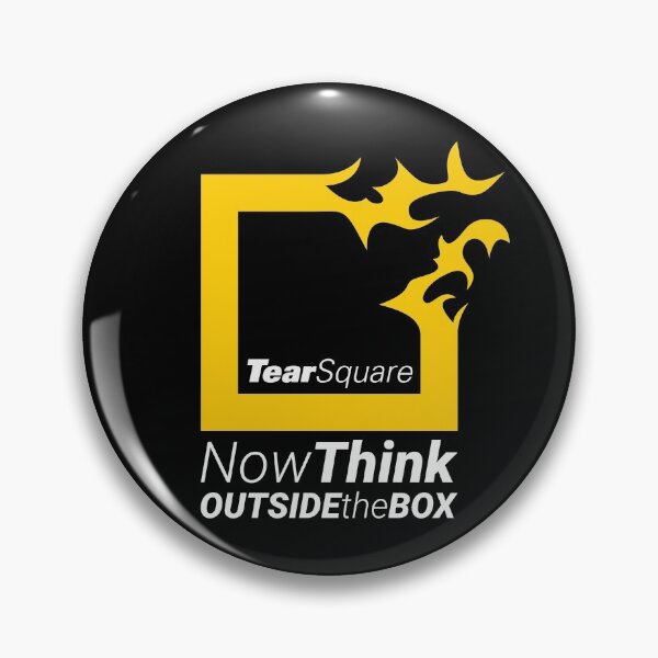 Item preview, Tear Square, Think Outside The Box - Life Quotes designed and sold by etoide.