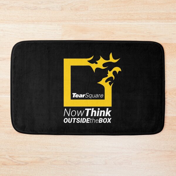 Item preview, Tear Square, Think Outside The Box - Life Quotes designed and sold by etoide.