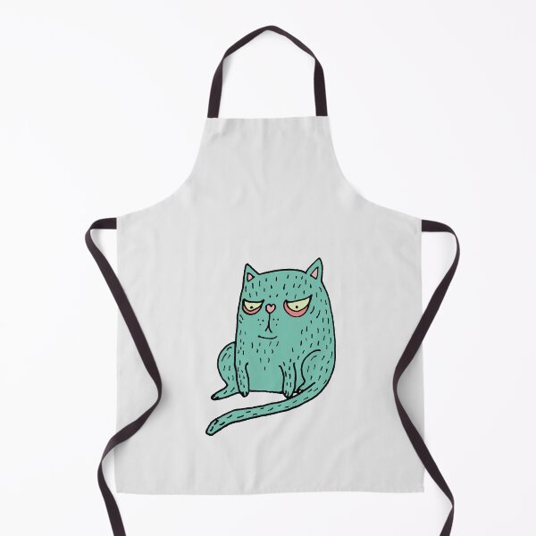 Item preview, "I hate mornings" cat designed and sold by wearelefties.