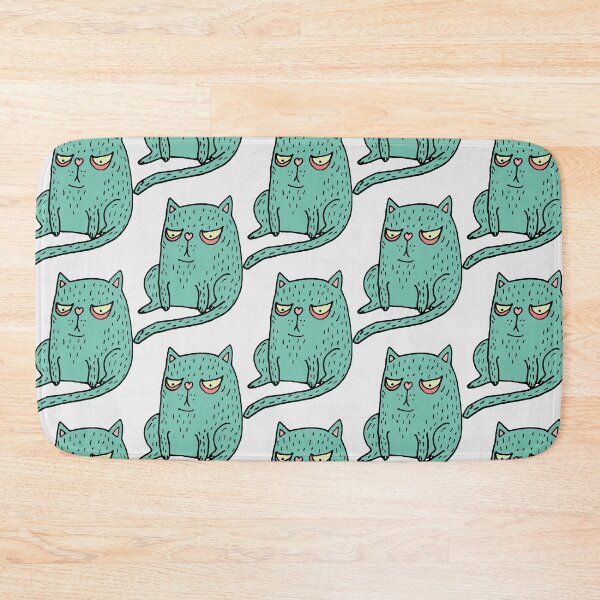 Item preview, "I hate mornings" cat designed and sold by wearelefties.