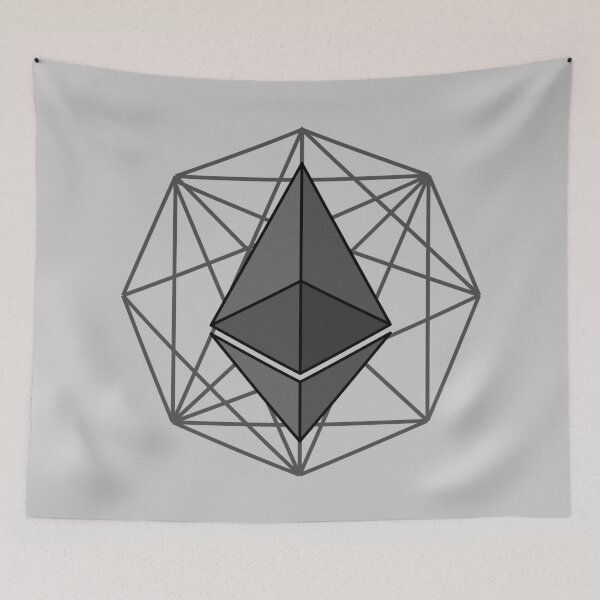 Item preview, Ethereum Illustration designed and sold by AeroAstro.