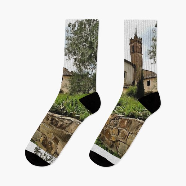 Item preview, Stocksom Tuscan Village designed and sold by Stocksom  Art Prints.