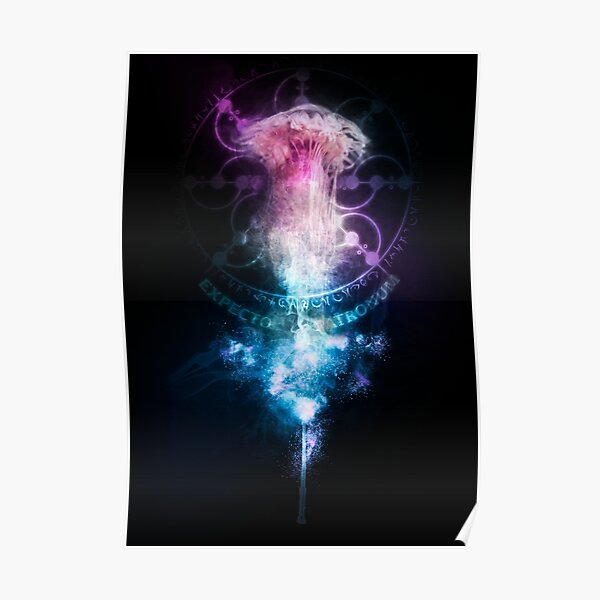 Expecto Patronum Jellyfish Poster