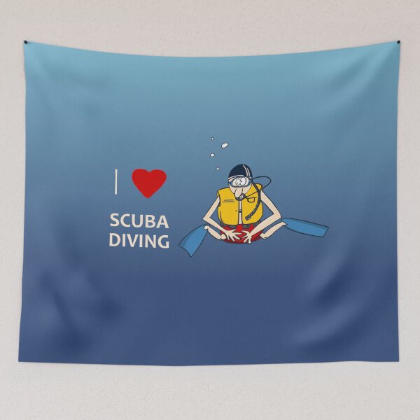 Item preview, I Love Scuba Diving designed and sold by Aurealis Creatief.