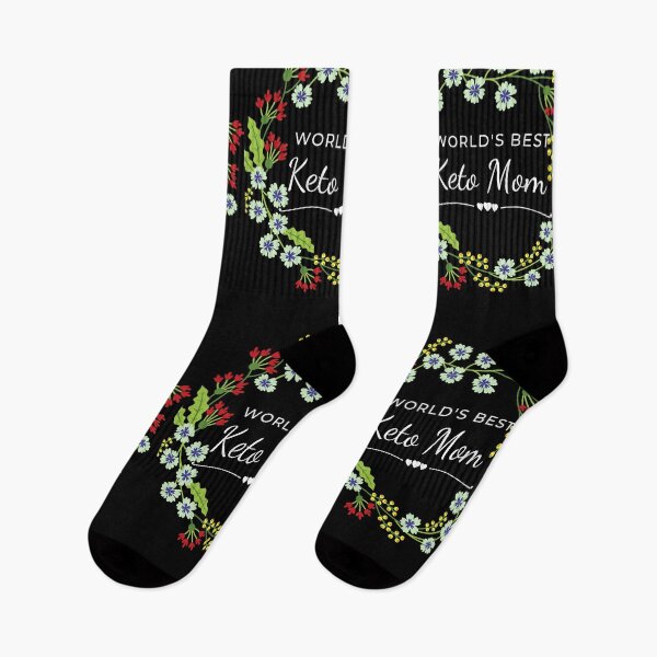Item preview, World's Best Keto Mom Wild Flowers|  KETO MOM SERIES  designed and sold by Le Plus Three.