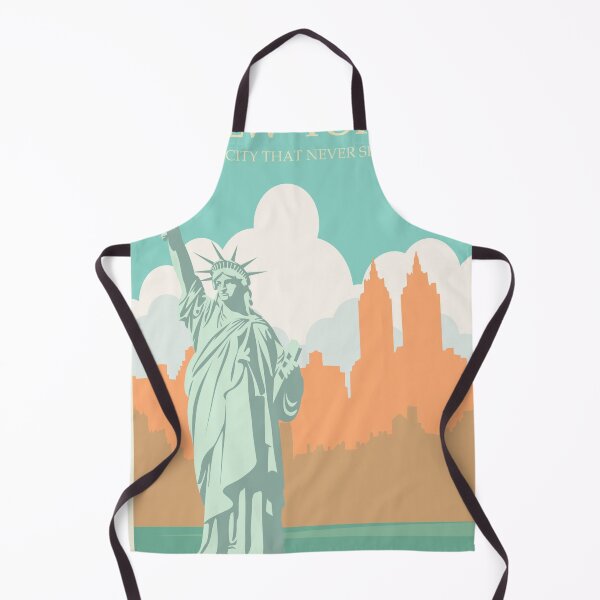 Item preview, Vintage New York Travel Poster designed and sold by redoARTstore.