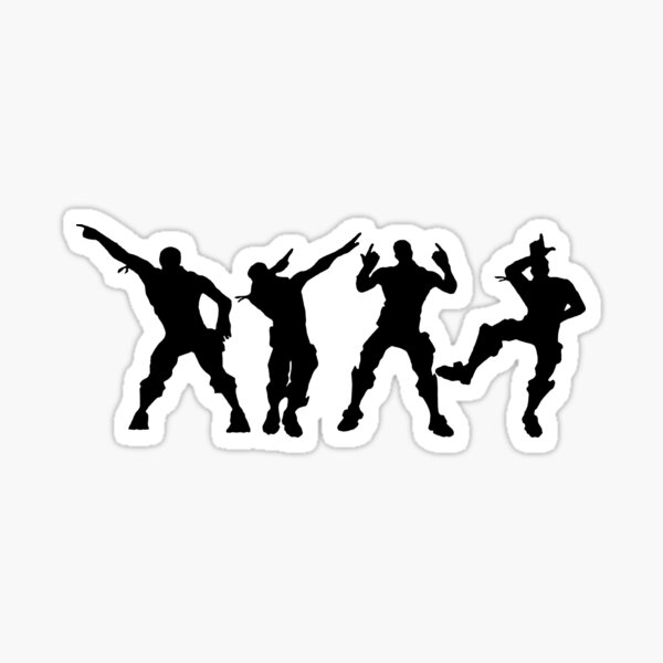 Battle Royale Victory Justice Dance Sticker