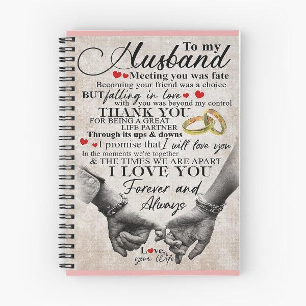 Item preview, To My Husband Meeting You Was Fate designed and sold by LunaSand.