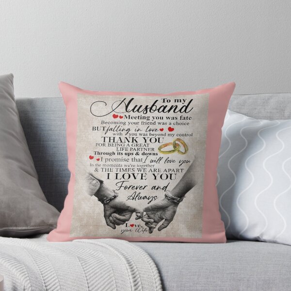 Item preview, To My Husband Meeting You Was Fate designed and sold by LunaSand.