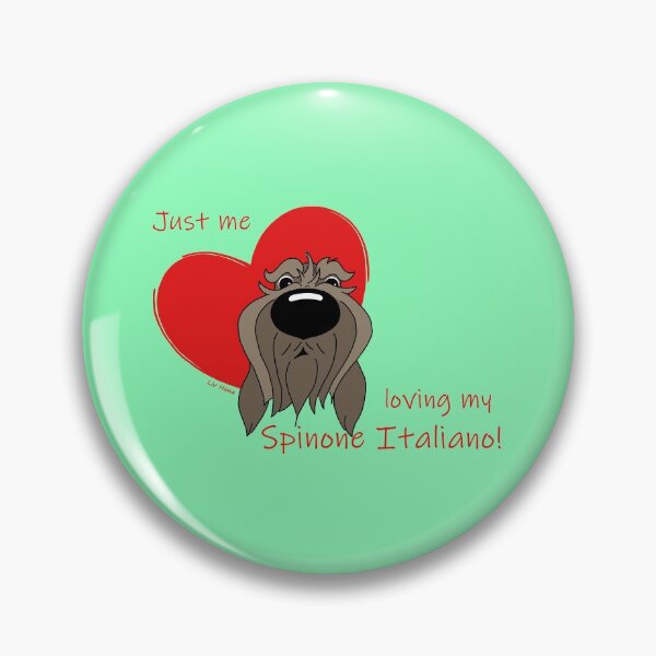 Item preview, Just me loving my Spinone Italiano designed and sold by LivHana.